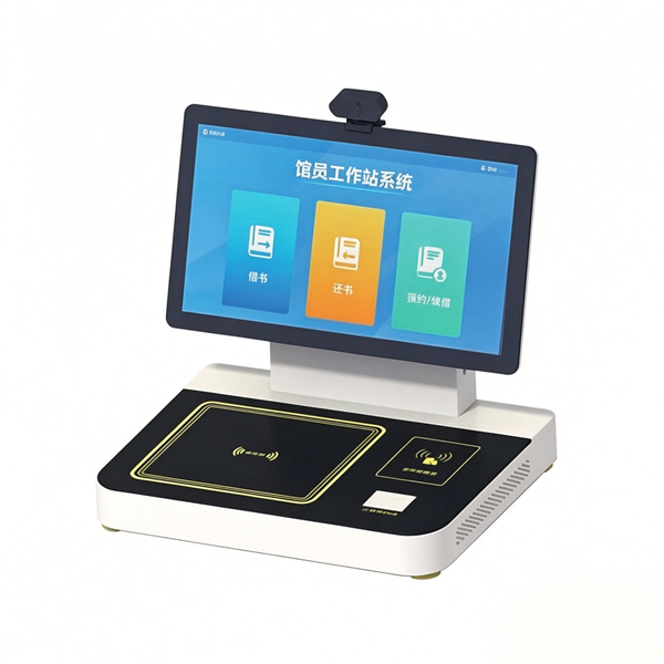 UHF RFID Integrated Librarian Workstation HRF91OW